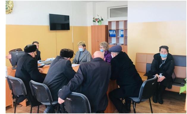 Мектеп тарапынан берілген көмек жайлы мәлімет