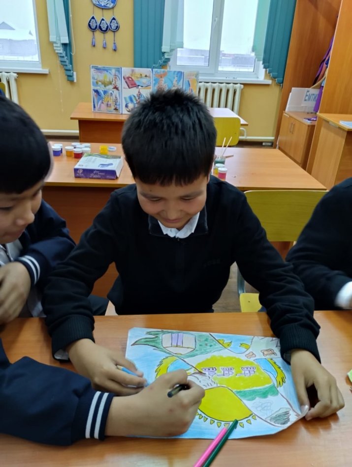 "Көк тудың желбірегені"