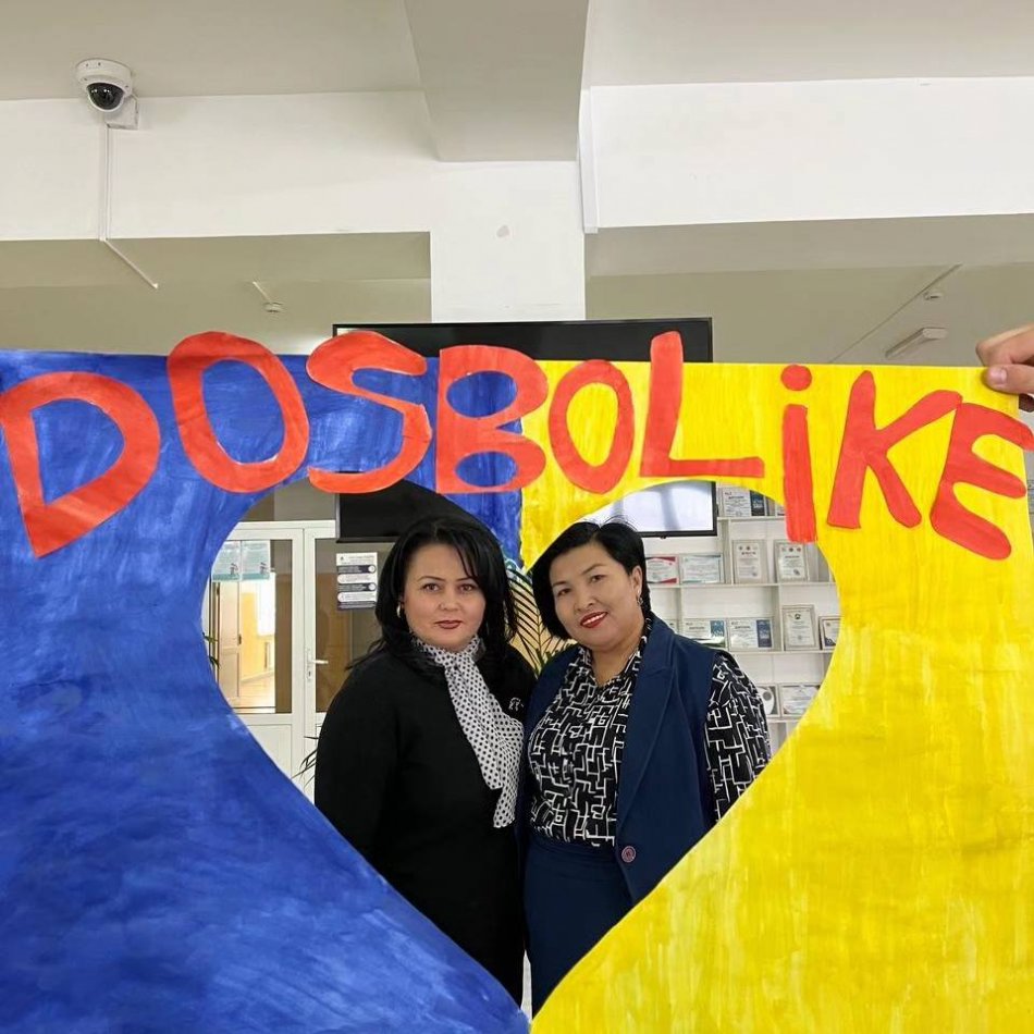 «ДОСБОЛLIKE:  АКЦИЯСЫ         ДОСТЫҚ ҚОЛЫН ҰСЫН