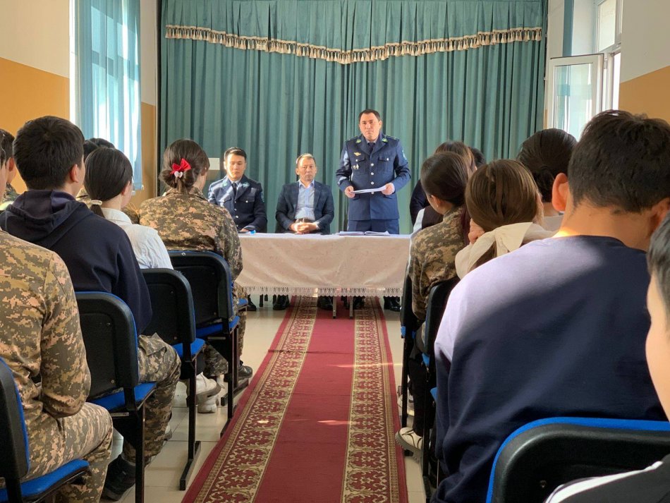 «ЗАҢ ЖӘНЕ ТӘРТІП» МЕКТЕПІШІЛІК  АЙЛЫҒЫ