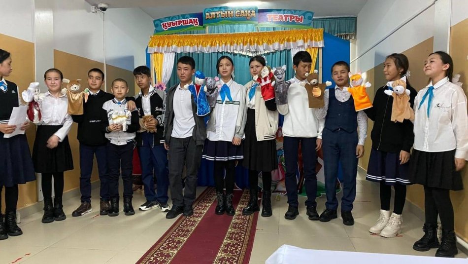 ШАБЫТ ЖОБАСЫ   " ҮШ ЖЕТІМ"  ЕРТЕГІСІ