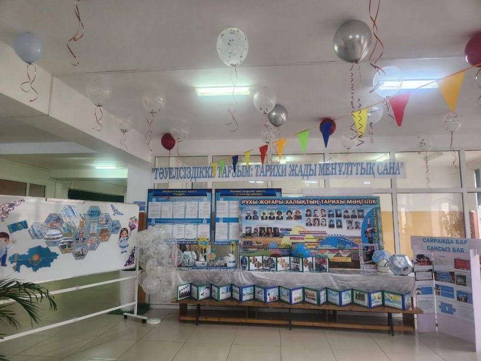 «Тәуелсіздікке тағзым :тарихи жады мен ұлттық сана» тақырыбында тарих  пәнінің апталығы басталды.