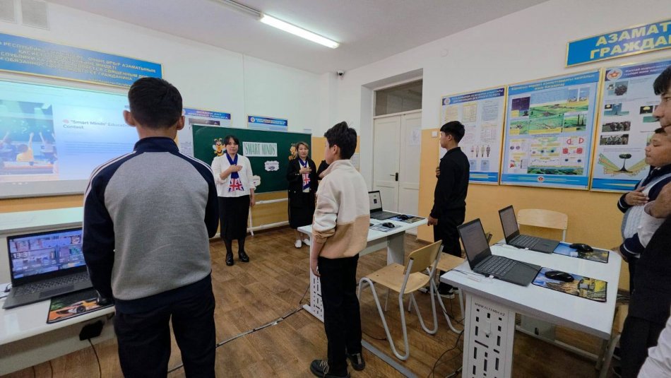 07.04.2026 жылы ағылшын тілі апталығы аясында “Smart Minds” атты зияткерлік олимпиадасы өткізілді.